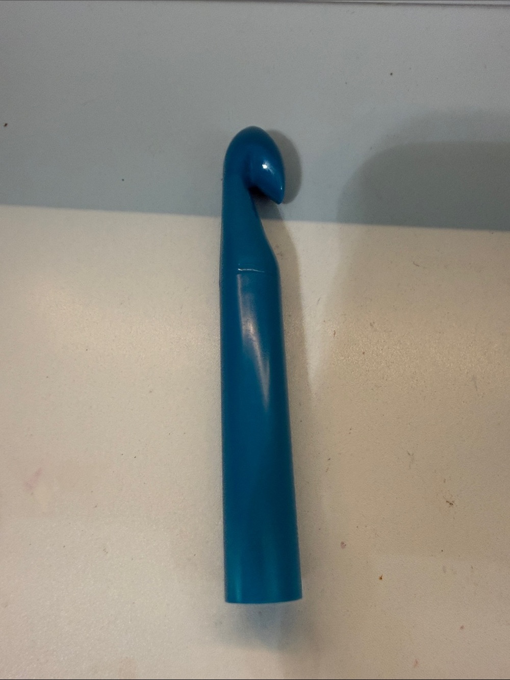 25mm Bright Blue Crochet Hook